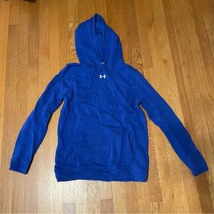 UNDER ARMOUR BLUE HOODIE SMALL